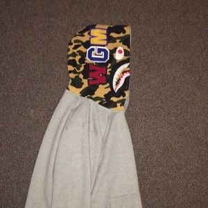 Bape Pullover shark hoodie